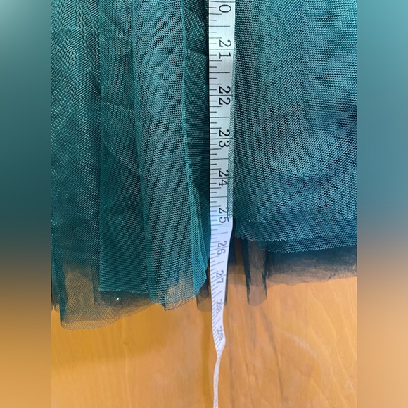 Fairycore Whimsigoth Ren Faire Bubble Sleeve Ruched Crop Top & Tulle Skirt M/L - Picture 14 of 16